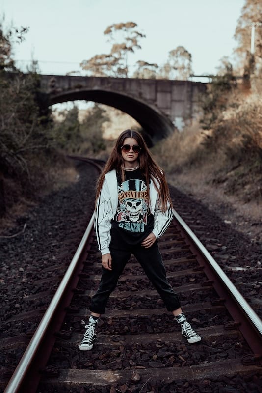 Guns N’ Roses vintage T-shirt with skull and Use Your Illusion ‘91 text