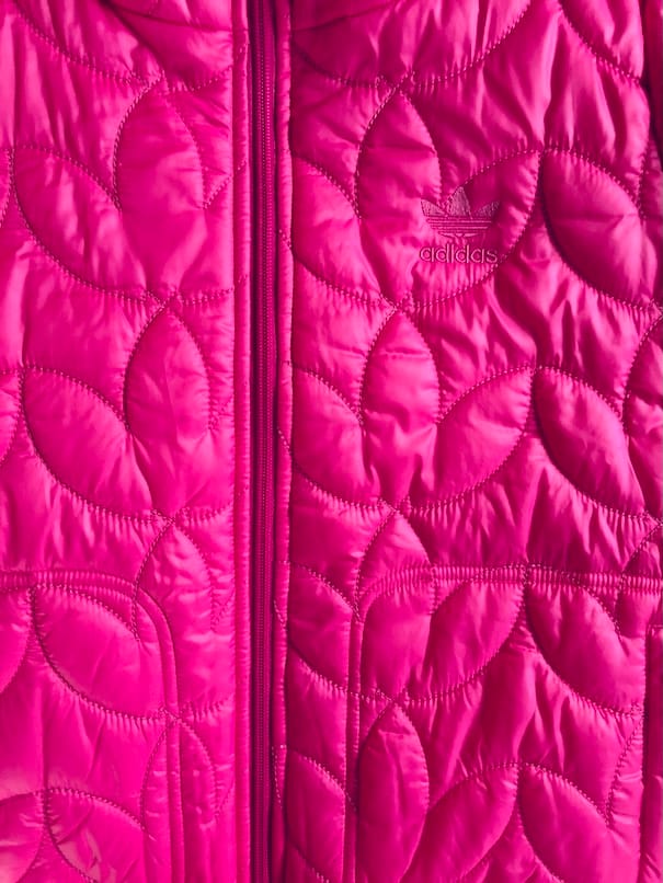 ADIDAS ORIGINAL HOT PINK PUFFER JACKET - Image 4