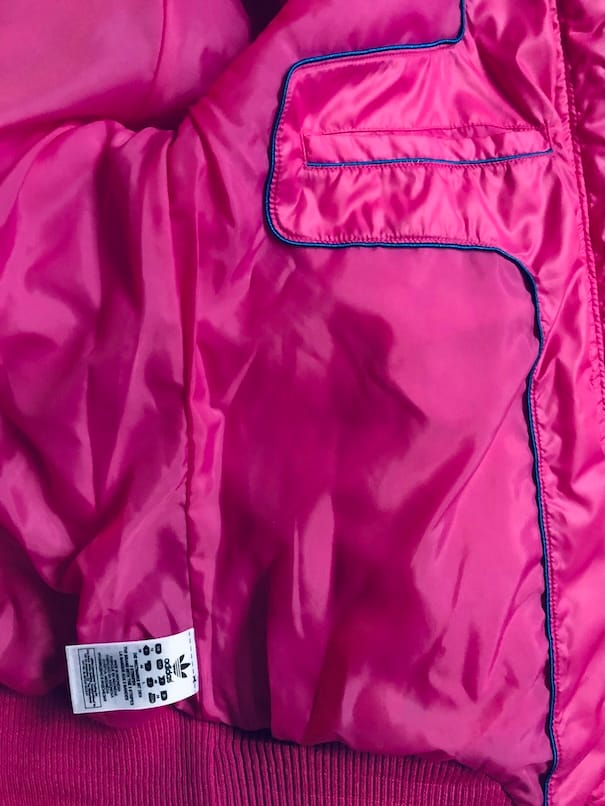 ADIDAS ORIGINAL HOT PINK PUFFER JACKET - Image 5