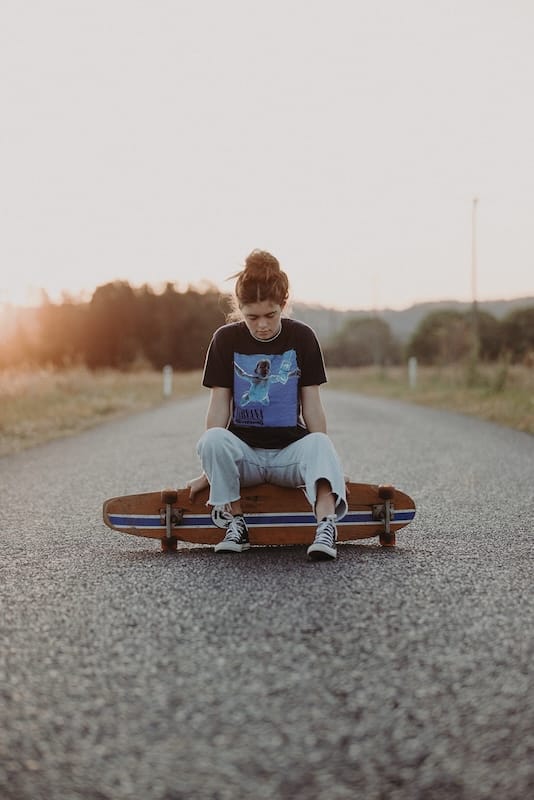 Front of Nirvana vintage T-shirt with Nevermind baby print