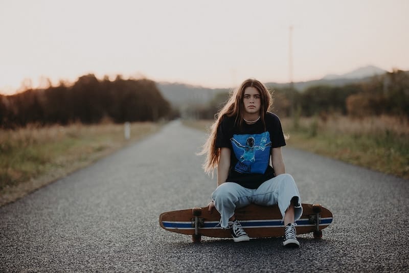 Front of Nirvana vintage T-shirt with Nevermind baby print