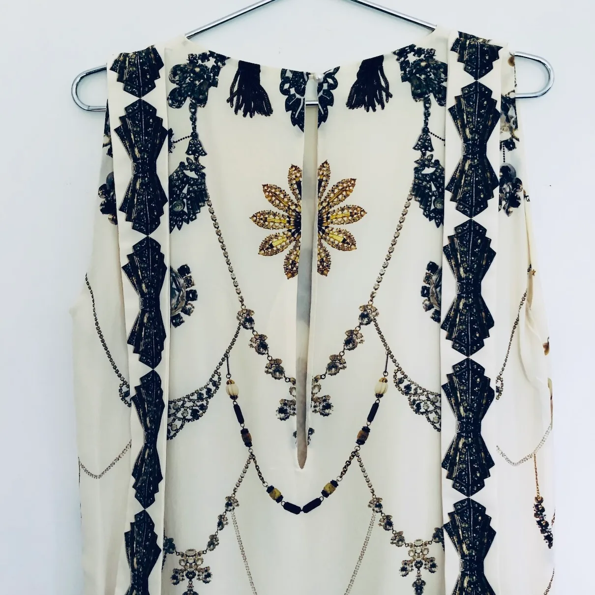 Romance Was Born archival dress, Vintage Australian designer mini dress, Silk printed party dress, Luxury Australian fashion, Trompe l’oeil silk dress