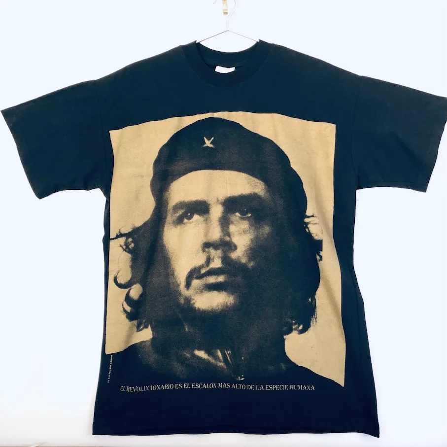 CheGuevara, VintageTshirt, MaquiladoraCalifornia, RareTee, PoliticalFashion, MexicanVintage, RevolutionStyle, EastCoastCollabs, CheGuevaraMerch, CountercultureStyle, RebelFashion, HechoEnMexico, SepiaTee, Revolucionario, VintageStreetwear